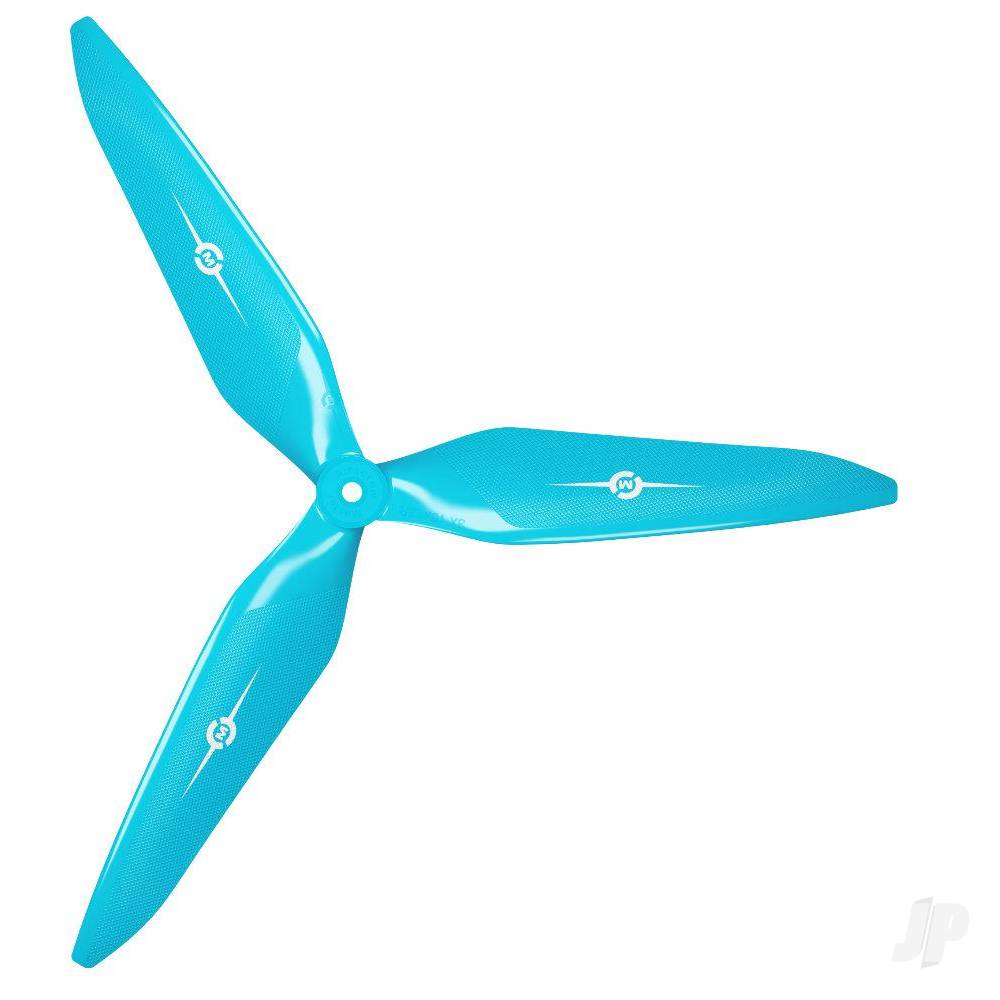 Master Airscrew 12x11 3X Power X-Class Giant Racing Drone Propeller (CW) Reverse/Pusher Blue