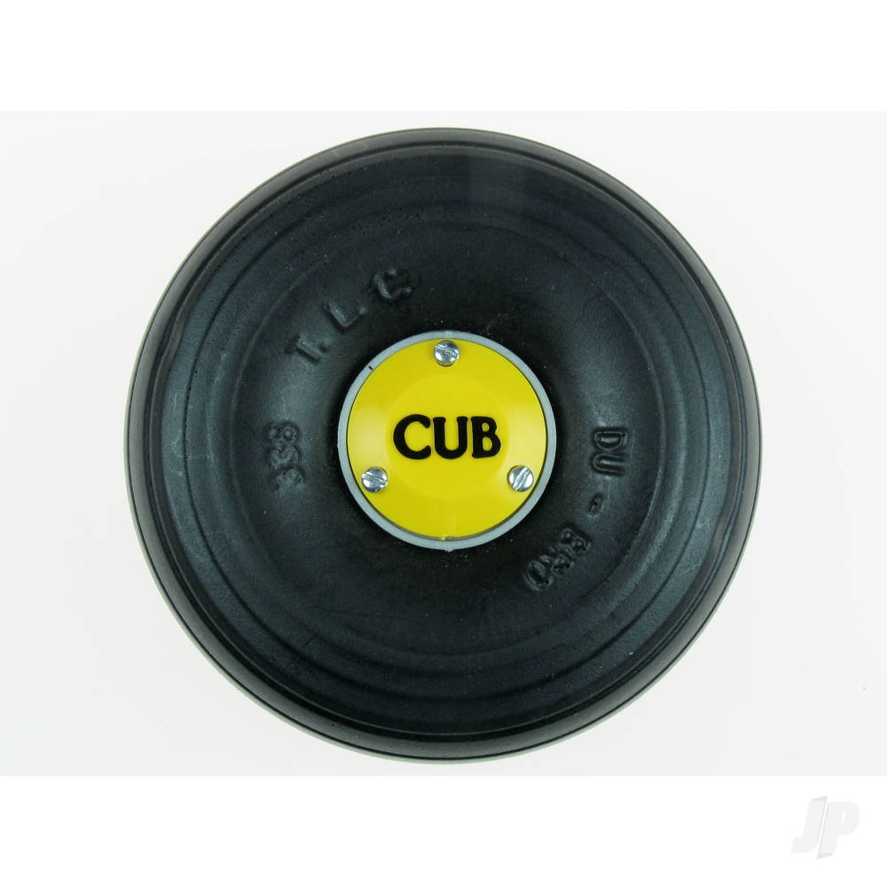 Dubro 1:3 Scale Tred Light J3 Wheels (1 pair per card) - Image 2