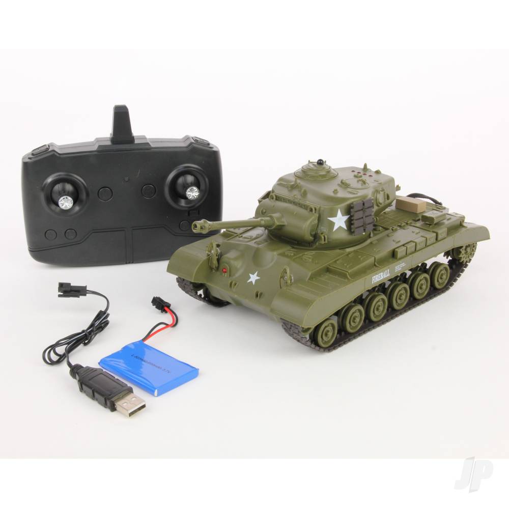 Henglong 1:30 U.S. M26 Pershing RC Tank - Image 3