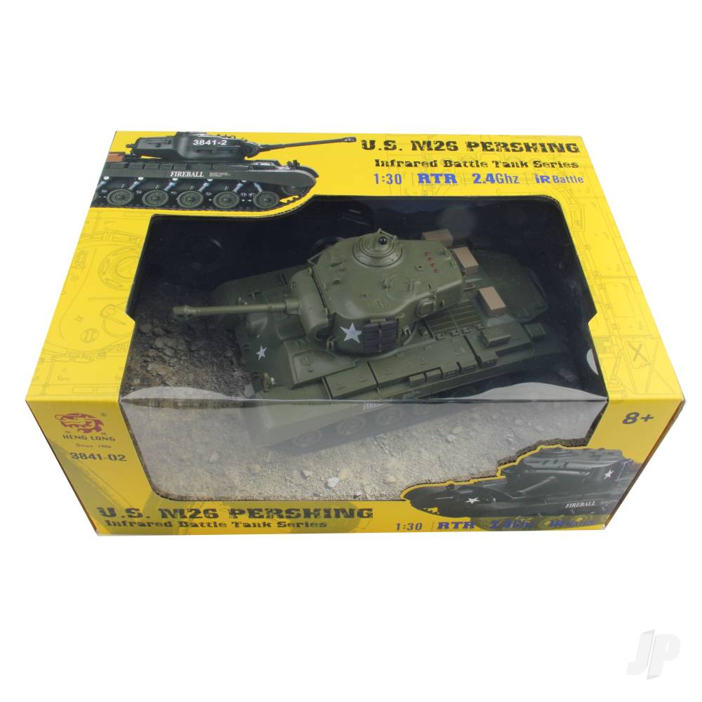 Henglong 1:30 U.S. M26 Pershing RC Tank - Image 5