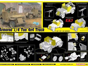 Dragon 1/35 Armoured 1/4 Ton 4x4 Truck
