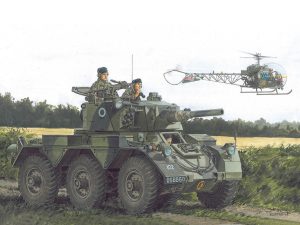 Dragon 1/35 British Armoured Car Saladin