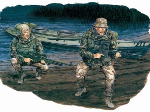 Dragon 1/35 BRITISH SBS W/KAYAK