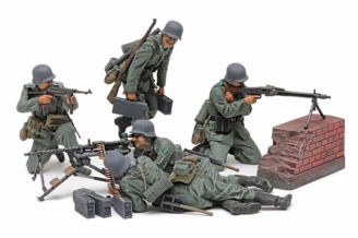Tamiya 1/35 German MG Team Mid-WWII