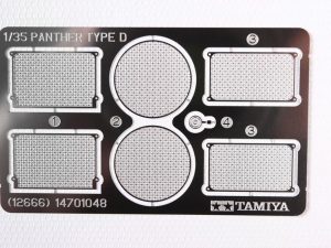 Tamiya 1/35 Panther Ausf.D Photo Etched Grille Set