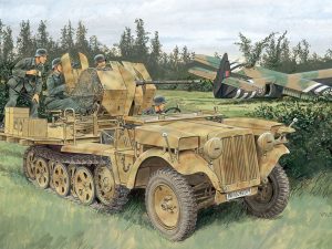 Dragon 1/35 Sdkfz 10/5Fur 2Cm Flak