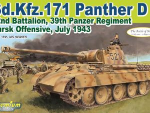 Dragon 1/35 Sd.Kfz.171 Panther D 52nd Battalion, 39th Panzer Regiment Kursk Offensive, July 1943 (Premium E