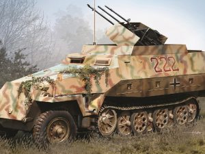 Dragon 1/35 Sd.Kfz.251/21 Ausf.D Drilling					
