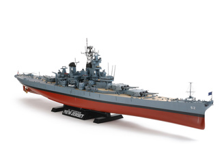 Tamiya 1/350 U.S. Battleship BB-62 New Jersey (with Detail Up Parts)