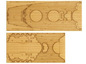 Tamiya 1/350 Yamato Deck Sheet for 78025