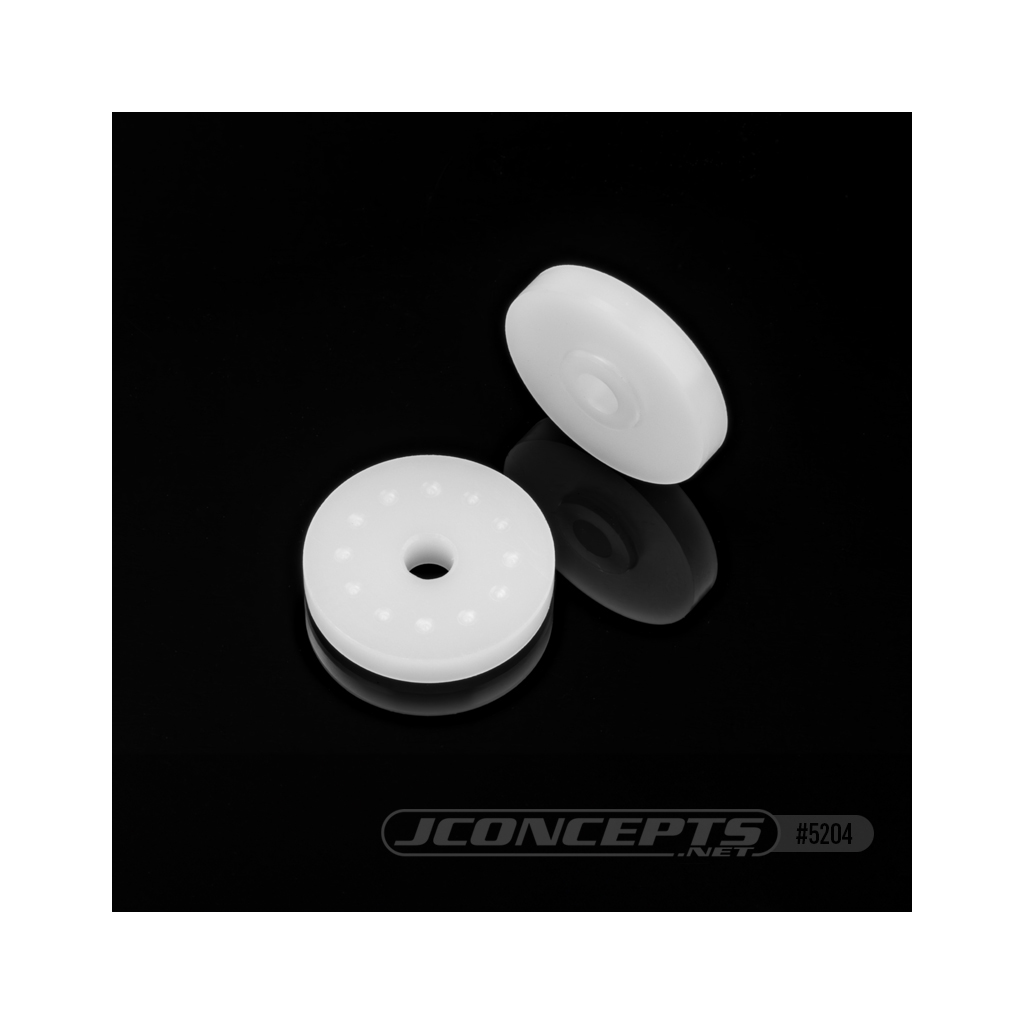 JConcepts 13mm Shock Pistons 2.3mm Machined Dimples 2pc