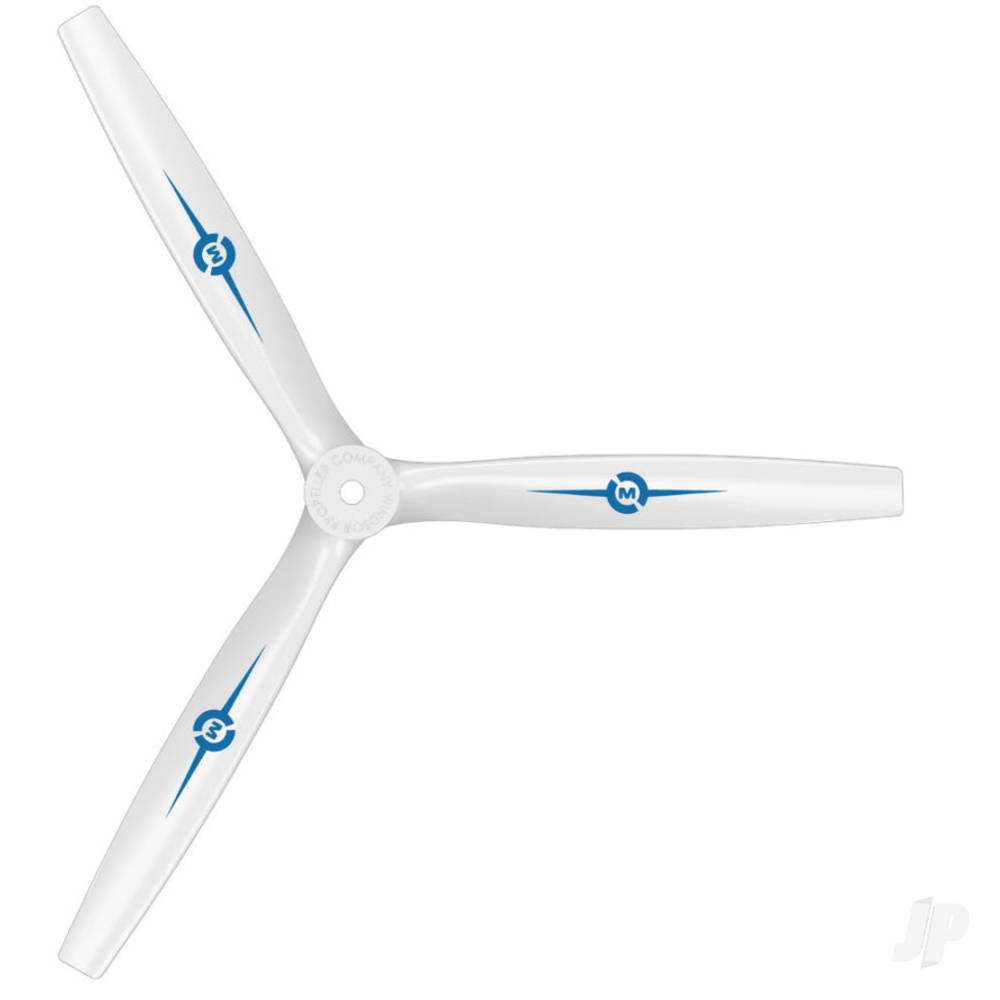 Master Airscrew 13x12 3-Blade Propeller White - Image 2