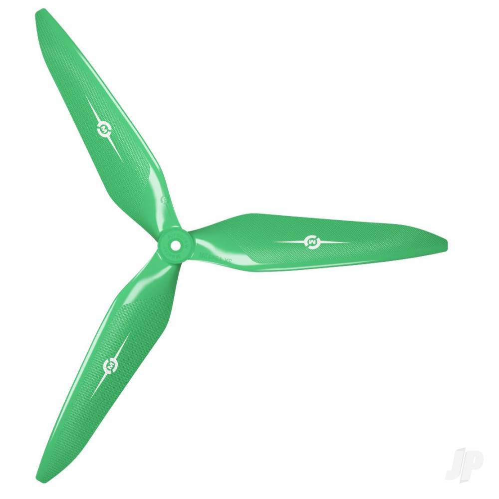 Master Airscrew 13x12 3X Power X-Class Giant Racing Drone Propeller (CW) Reverse/Pusher Green