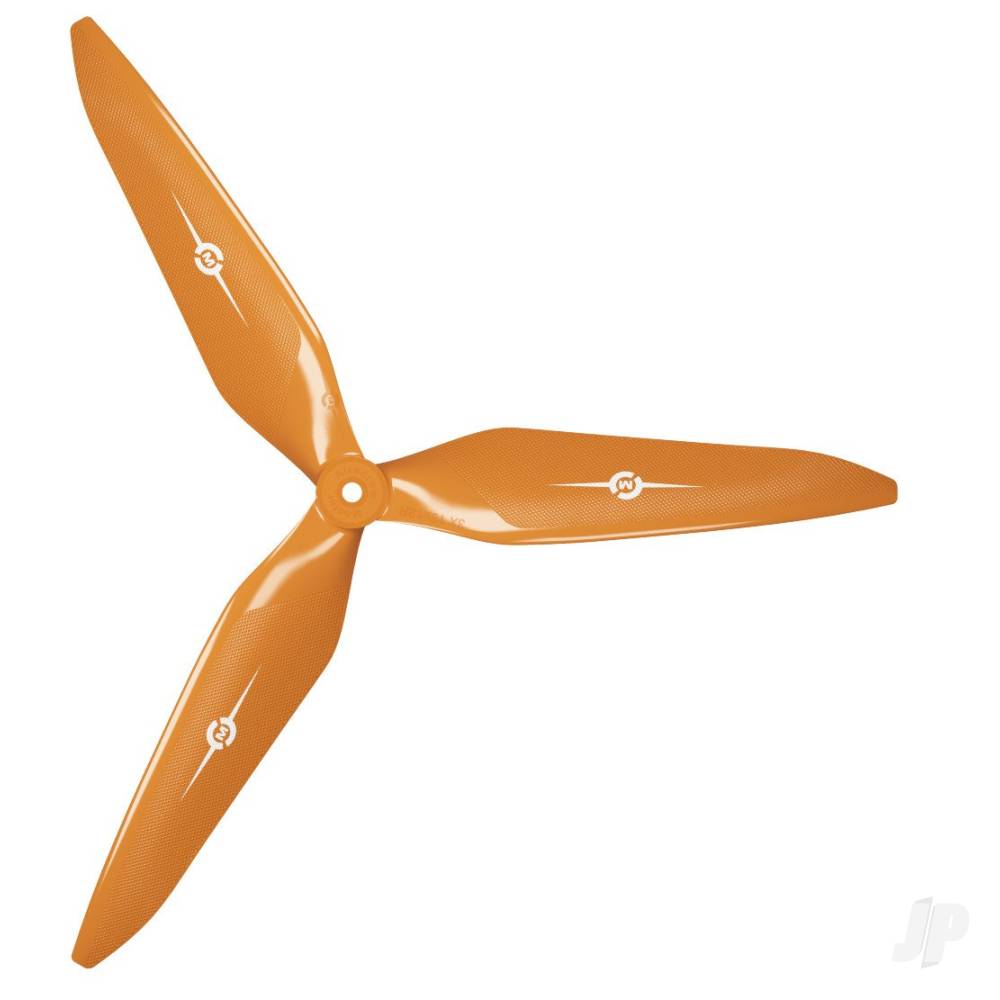 Master Airscrew 13x12 3X Power X-Class Giant Racing Drone Propeller (CW) Reverse/Pusher Orange