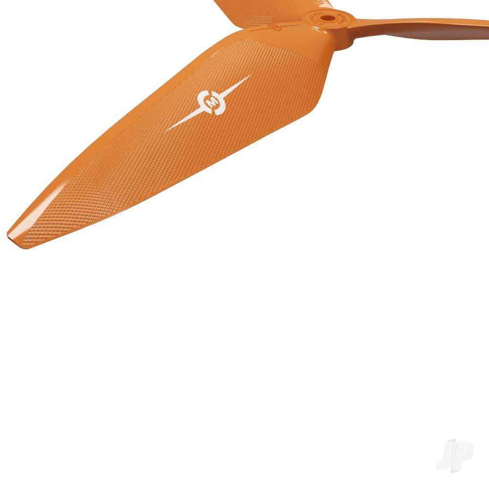 Master Airscrew 13x12 3X Power X-Class Giant Racing Drone Propeller (CW) Reverse/Pusher Orange - Image 3