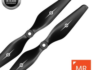 Master Airscrew 13x4.5 MR Propeller Set x2 Black