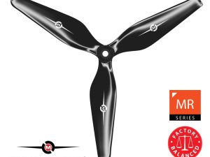 Master Airscrew 13x6.5 3MR 3-Blade Propeller (CCW) Black