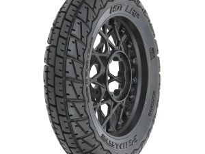 PRO 1/4 Hot Lap MX S3 Front Tire MTD Black Supermoto Wheel: Prom