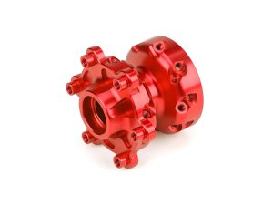 PRO 1/4 Pro-Spec Aluminum Front Hub Red: Promoto-MX