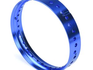 PRO 1/4 Pro-Spec Aluminum Front Rim Blue: Promoto-MX