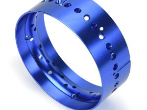 1/4 Pro-Spec Aluminum Rear Rim Blue: Promoto-SM