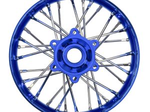 PRO 1/4 Pro-Spec Aluminum V2 Bead Rear Wheel Blue/Blue (1): Prom