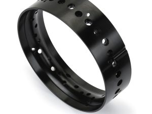 PRO 1/4 Pro-Spec Black Aluminum Front Rim: Promoto-SM