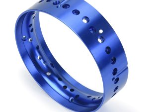 PRO 1/4 Pro-Spec Blue Aluminum Front Rim: Promoto-SM