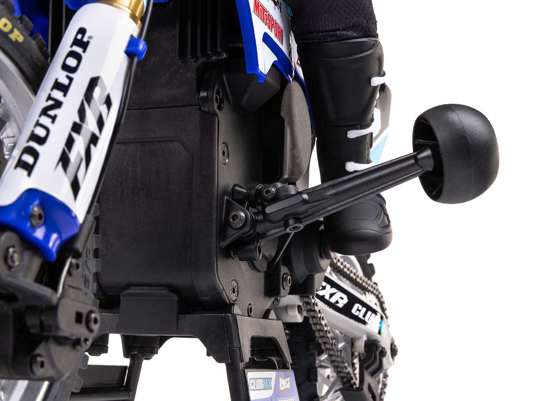 Losi 1/4 Promoto-MX Motorcycle RTR Club MX Blue - Image 12