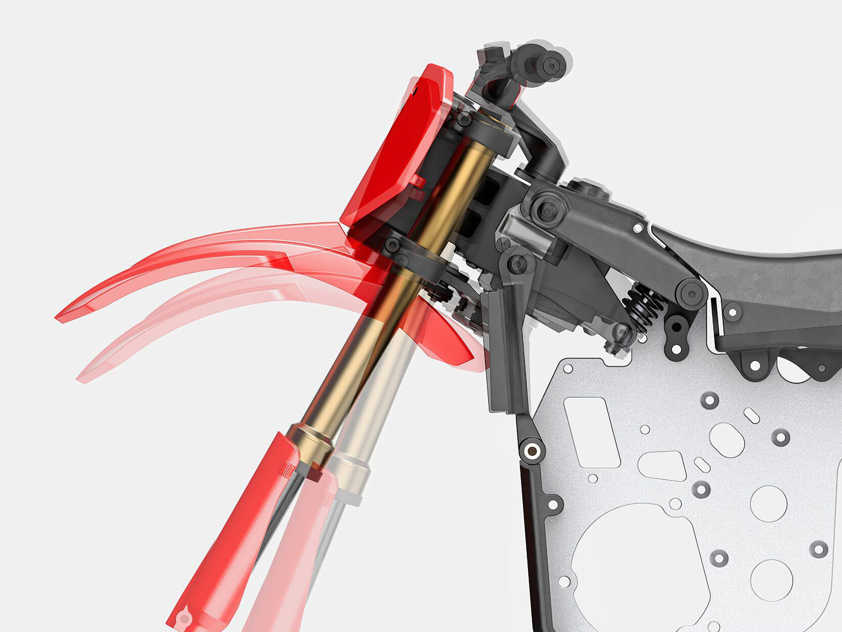 Losi 1/4 Promoto-MX Motorcycle RTR FXR Red - Image 11