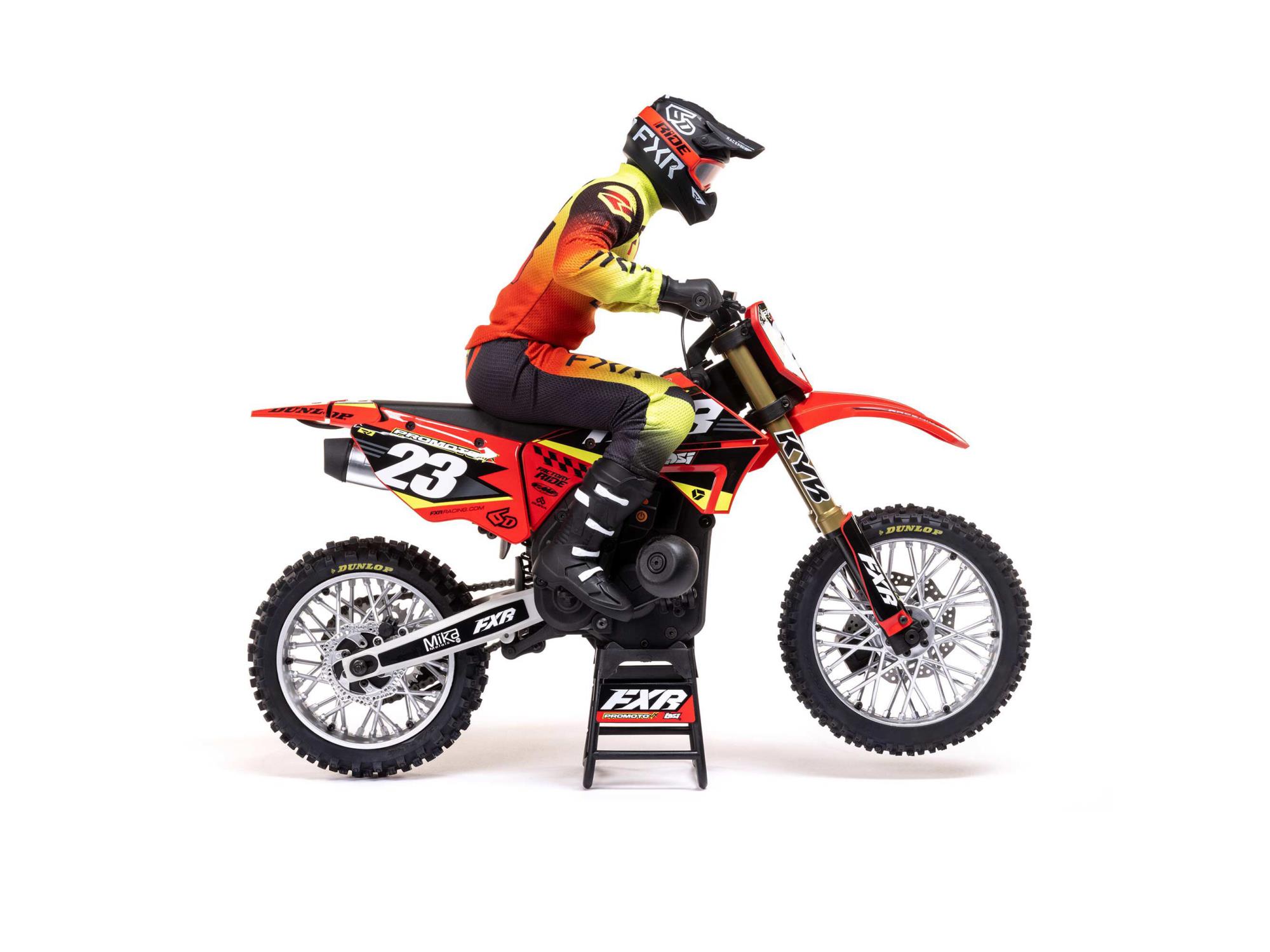 Losi 1/4 Promoto-MX Motorcycle RTR FXR Red - Image 7