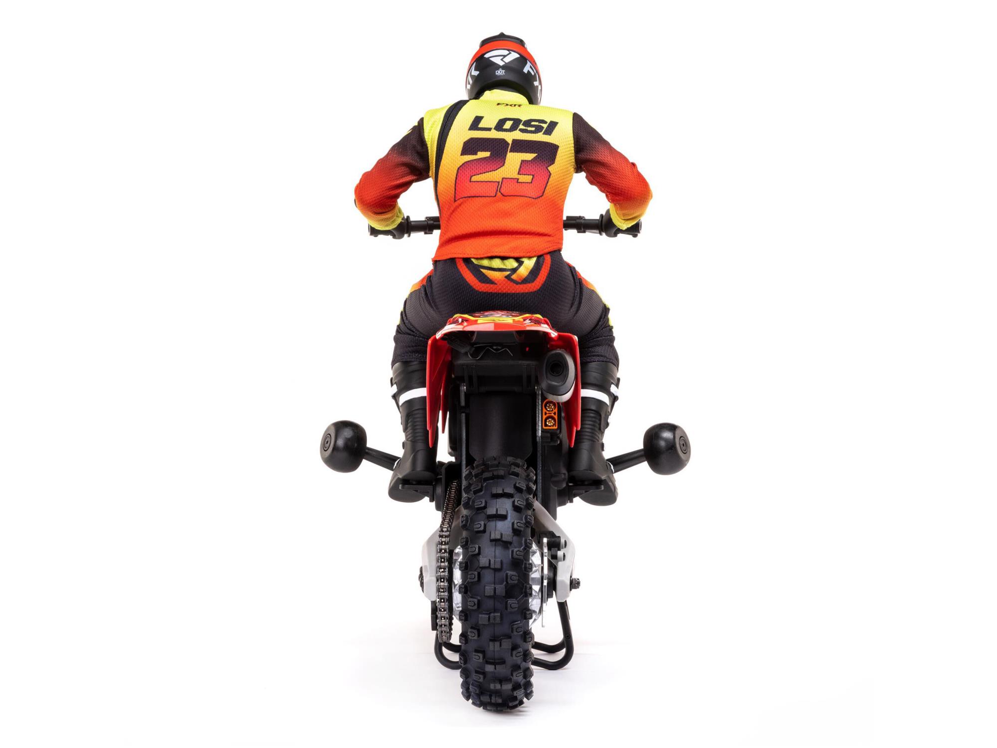 Losi 1/4 Promoto-MX Motorcycle RTR FXR Red - Image 9