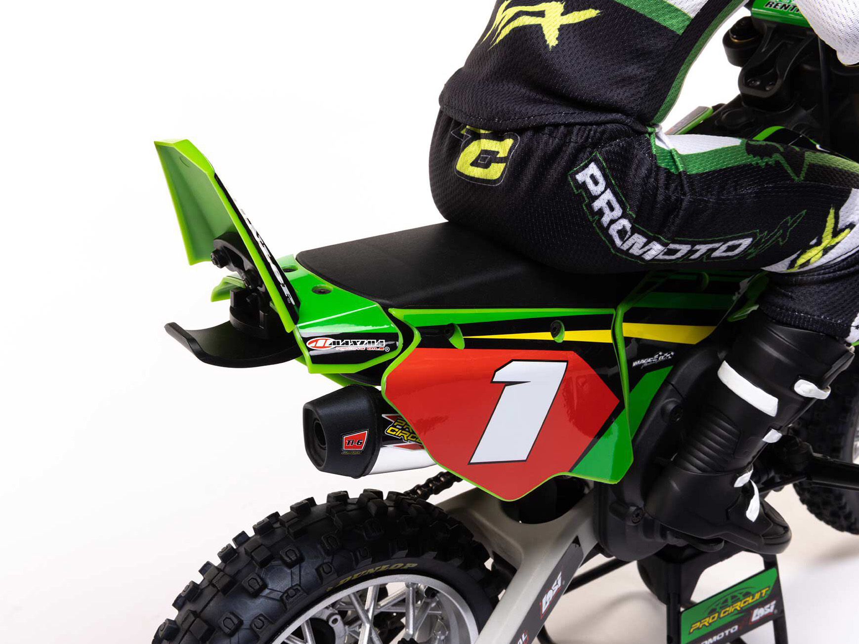 Losi 1/4 Promoto-MX Motorcycle RTR with Batt & Chg Pro Circuit - Image 9