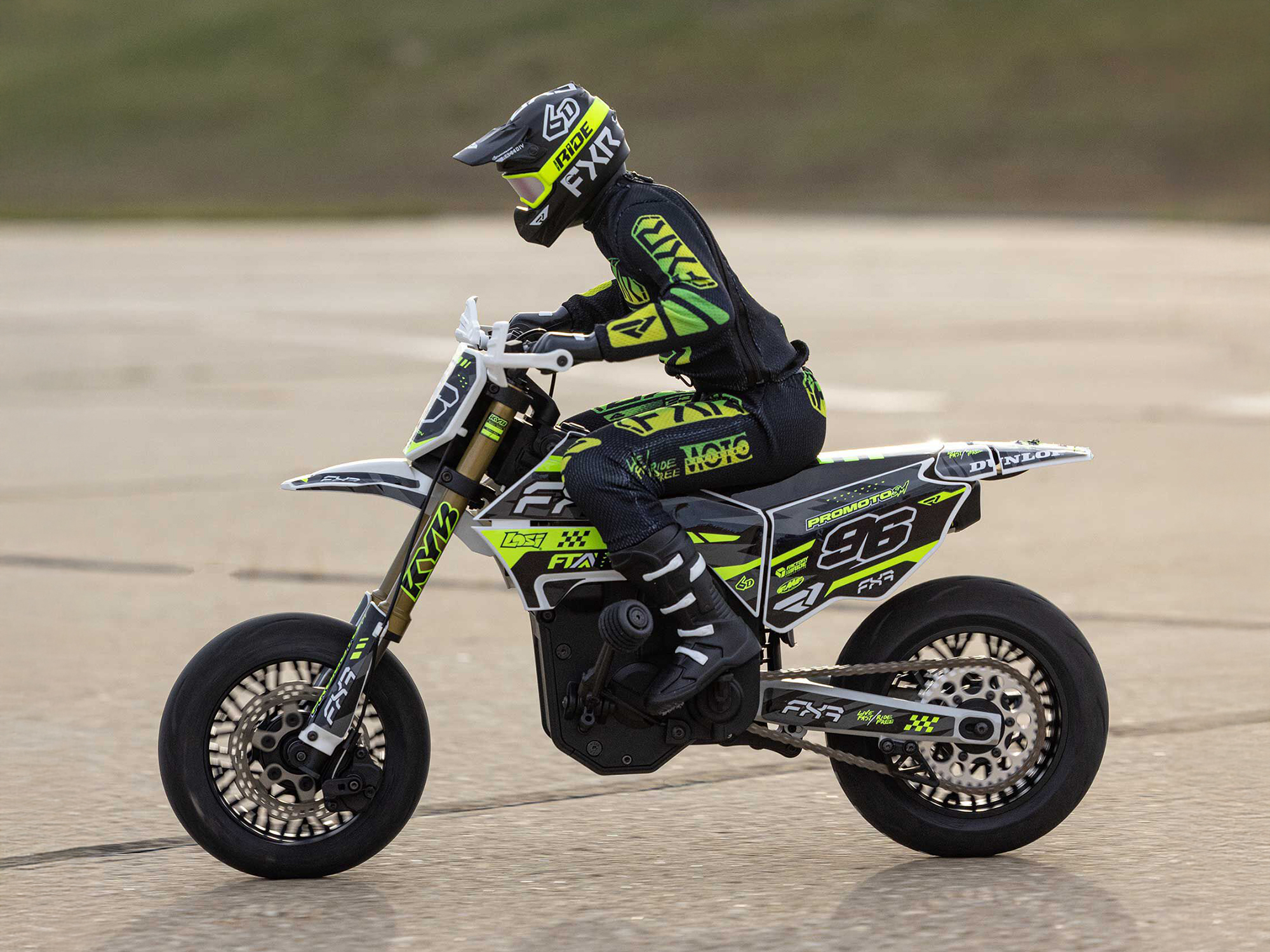 Losi 1/4 Promoto-SM FXR Supermoto Motorcycle RTR Basic - Image 18