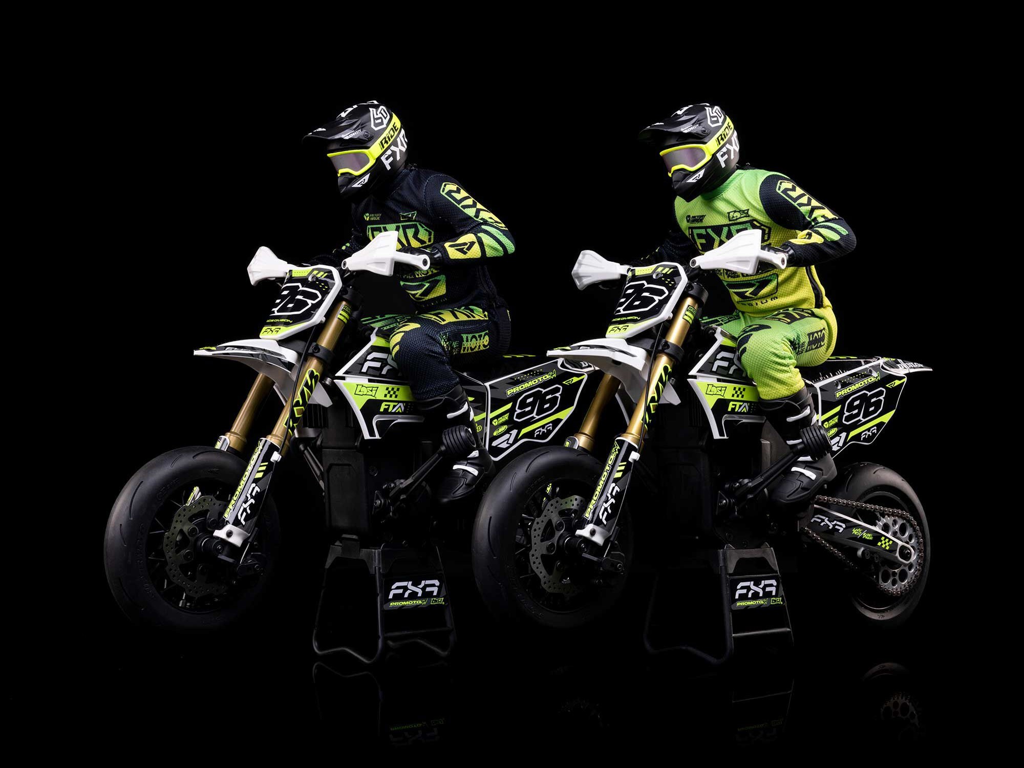 Losi 1/4 Promoto-SM FXR Supermoto Motorcycle RTR Basic - Image 23