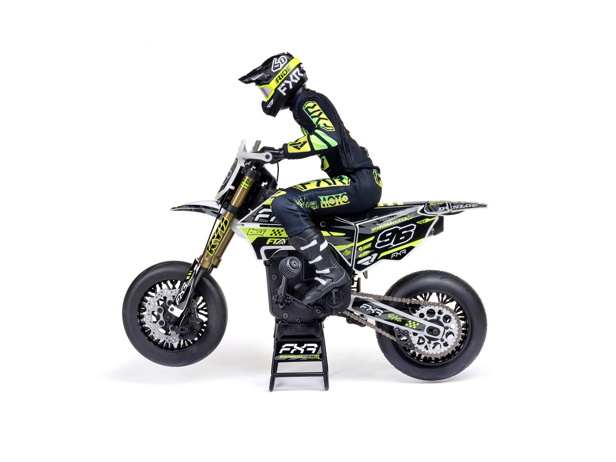 Losi 1/4 Promoto-SM FXR Supermoto Motorcycle RTR Basic - Image 4
