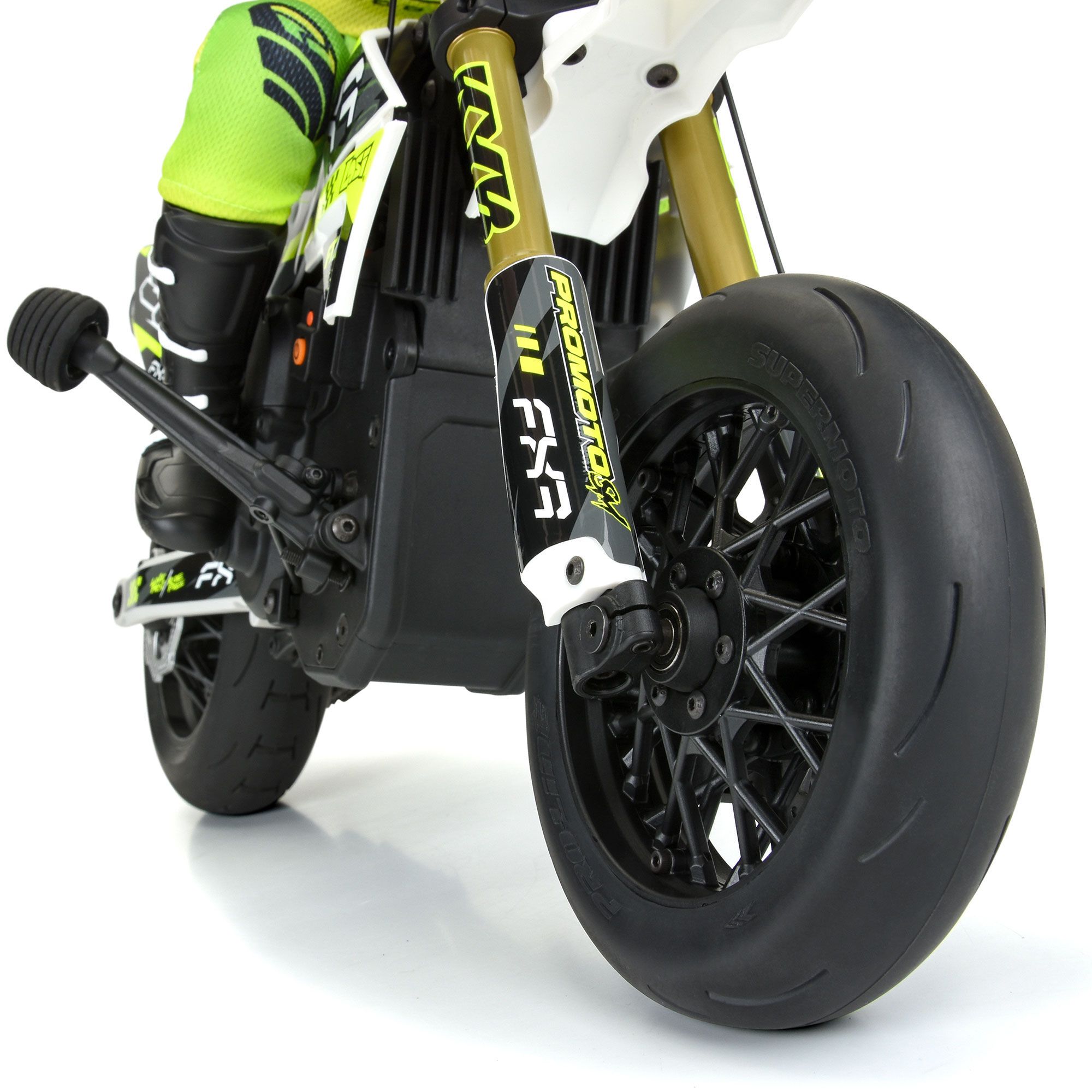 PRO 1/4 Supermoto S3 Motorcycle Front Tire: Promoto-MX/SM - Image 5