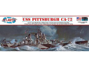 Atlantis Models 1:480 USS Pittsburgh CA-72 Heavy Cruiser
