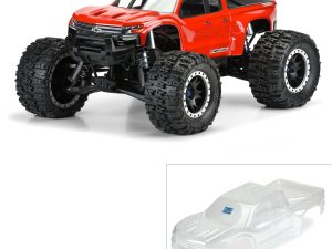 PRO 1/5 Pre-Cut 2019 Chevy Silverado Z71 Trail Boss Clear Body: