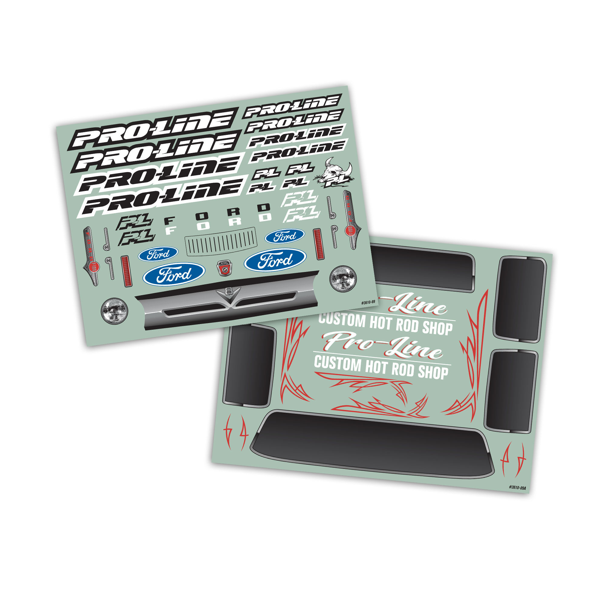 PRO 1/5 Pre-Cut Ford F-100 Bash Armor Black Body: Kraton 8S - Image 2