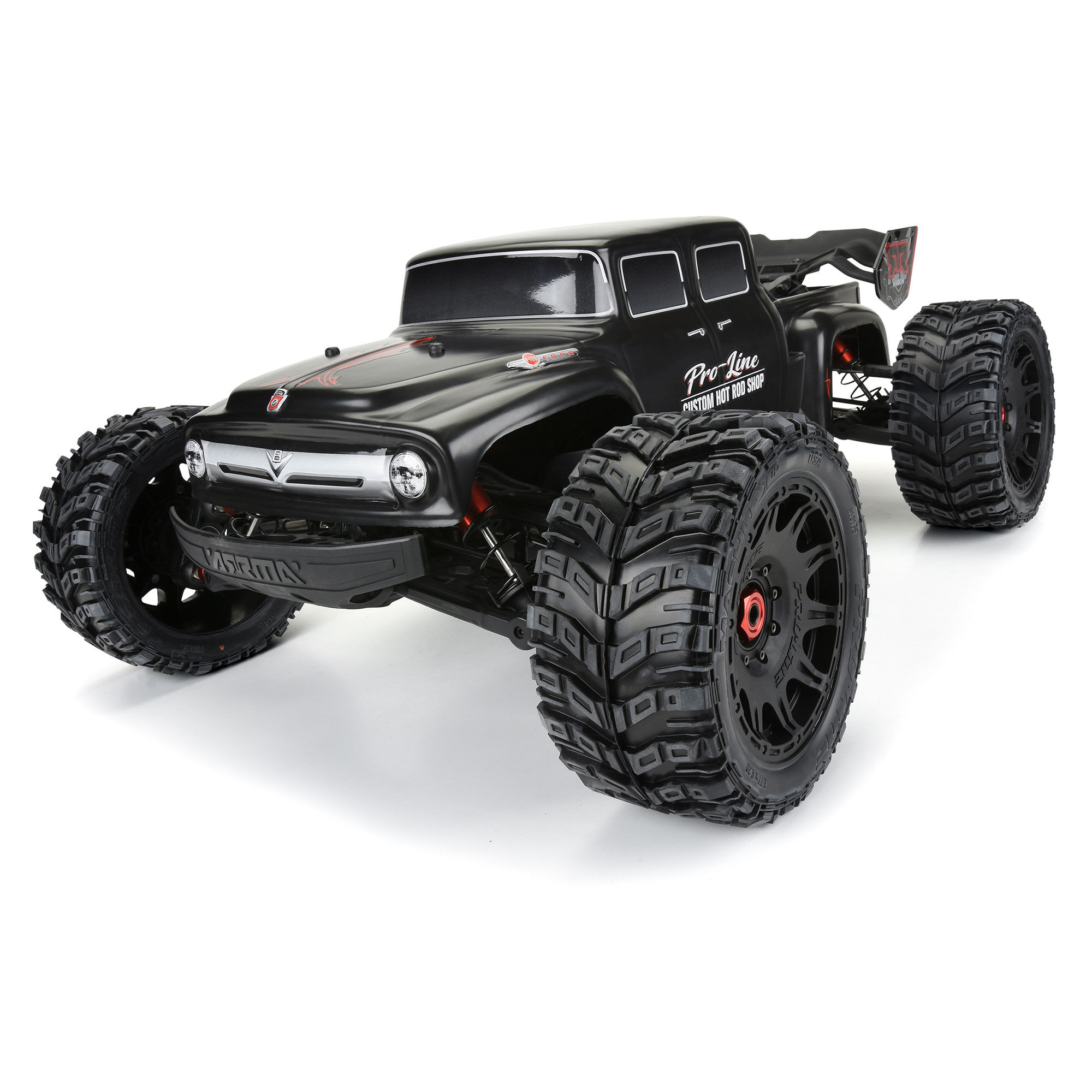 PRO 1/5 Pre-Cut Ford F-100 Bash Armor Black Body: Kraton 8S - Image 7