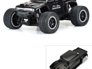 PRO 1/5 Pre-Cut Ford F-100 Bash Armor Black Body: X-MAXX