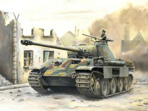 Italeri 1/56 SD.KFZ.171 PANTHER AUSF A