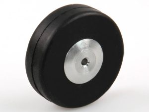 Dubro 1.5in Diameter Tailwheel, 1:4 scale (1 each per card)