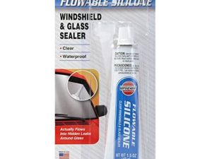 VersaChem 1.5oz Windshield & Glass Sealer Flowable Silicone (Tube, Carded)