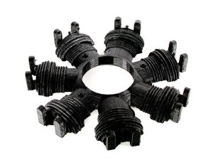 ScaleBitz 1:6 Scale 7-Cylinder Radial Engine