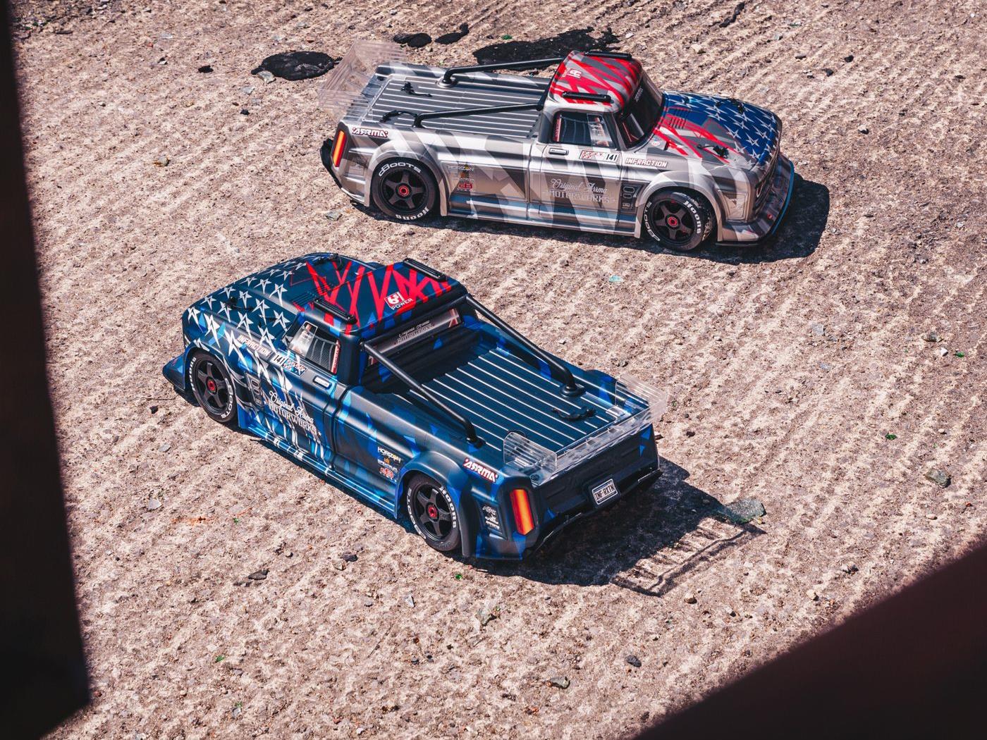 Arrma 1/7 INFRACTION 6S 4X4 BLX Resto-Mod Truck RTR Silver - Image 22