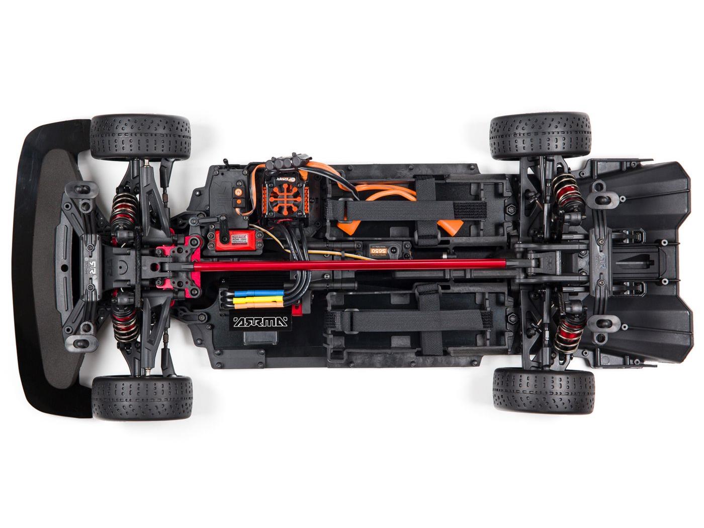 Arrma 1/7 INFRACTION 6S 4X4 BLX Resto-Mod Truck RTR Silver - Image 6