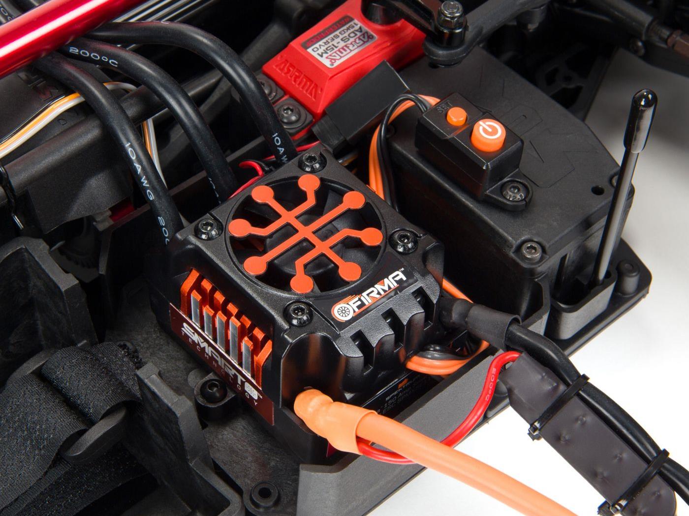 Arrma 1/7 INFRACTION 6S 4X4 BLX Resto-Mod Truck RTR Silver - Image 9