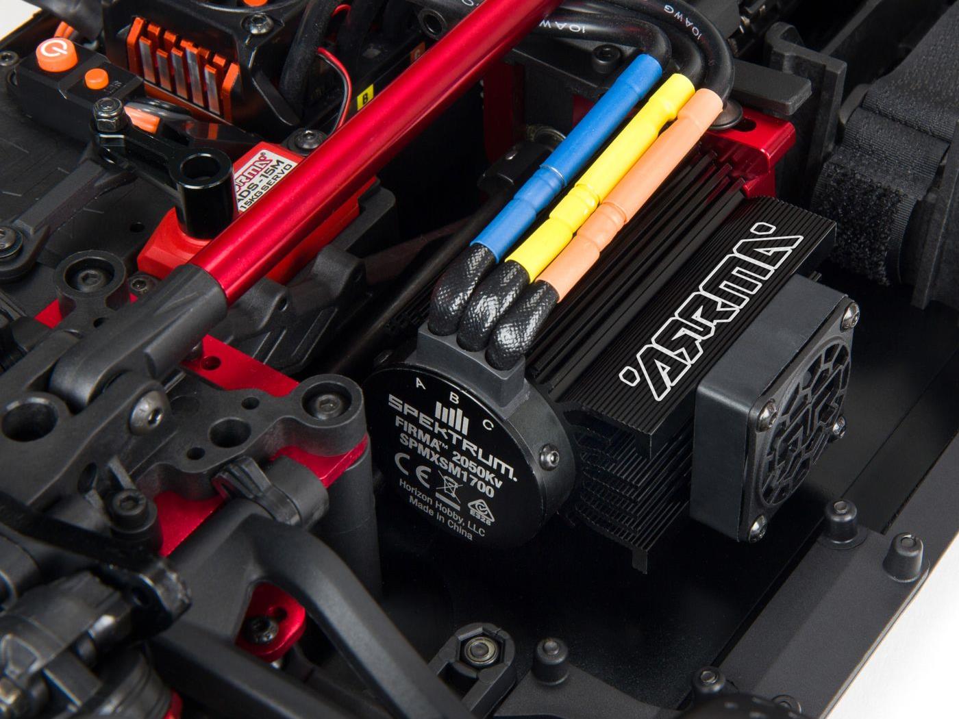 Arrma 1/7 INFRACTION 6S 4X4 BLX Resto-Mod Truck RTR Silver - Image 10